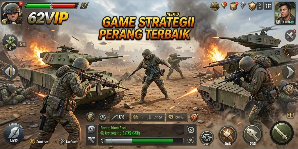 Gameplay menarik di dalam <strong>62VIP</strong> yang menampilkan strategis pertempuran.