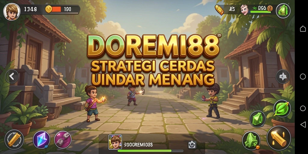Tampilan gameplay DOREMI88 dengan aksi strategi yang mendebarkan.