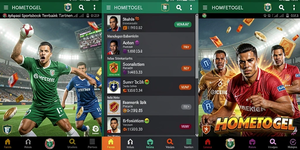 Screenshot HOMETOGEL menampilkan antarmuka taruhan yang menarik dan informatif.