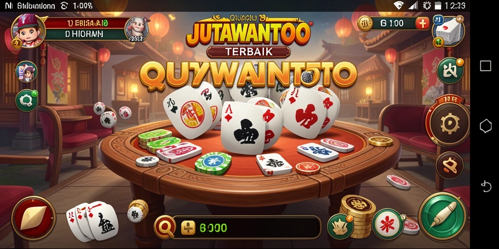 Gameplay seru dalam JUTAWANTOTO QiuQiu.