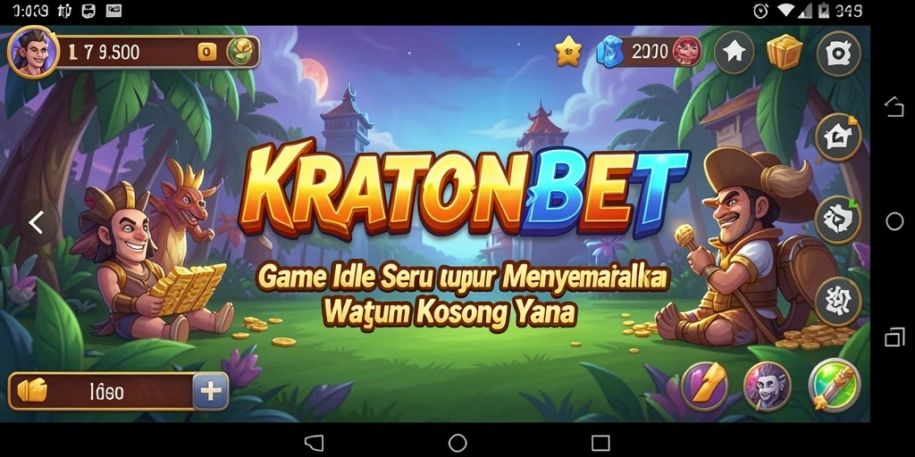 Gambaran gameplay KRATONBET yang menarik dalam genre Idle.