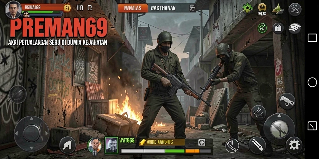 Tampilkan aksi mendebarkan di PREMAN69 dengan grafis menawan.
