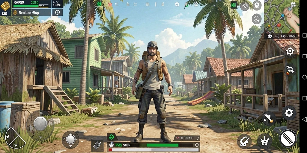 Screenshot utama RAP89 menampilkan momen interaksi gameplay yang seru.
