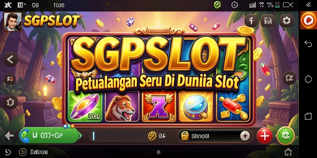 Screenshot menunjukkan gameplay seru dan grafik memukau dari SGPSLOT.