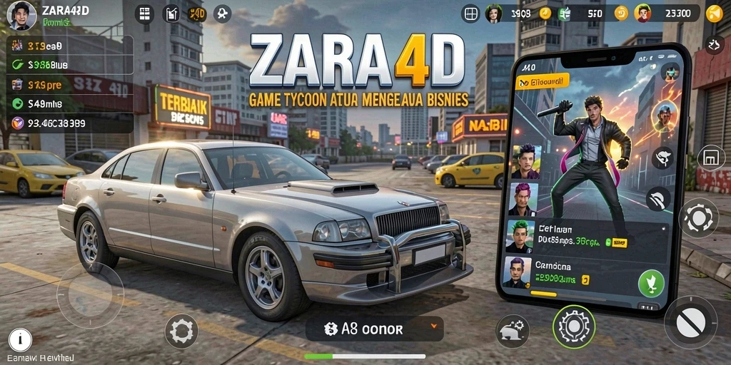Tampilan gameplay ZARA4D yang menarik dan kompetitif.