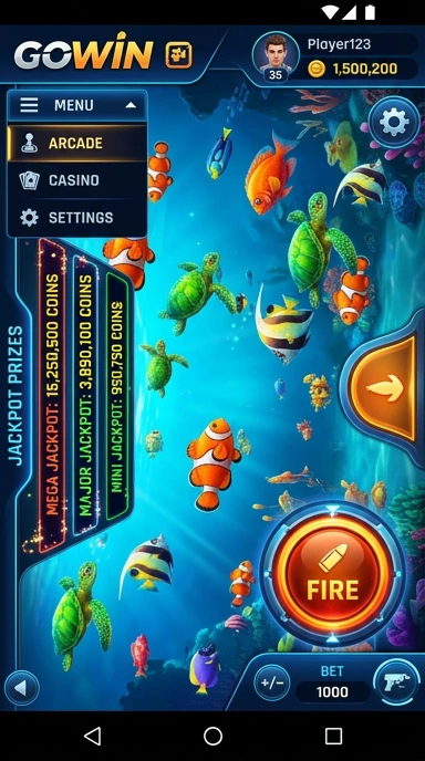 Pengguna gowin dapat melihat berbagai kategori aplikasi dengan mudah.